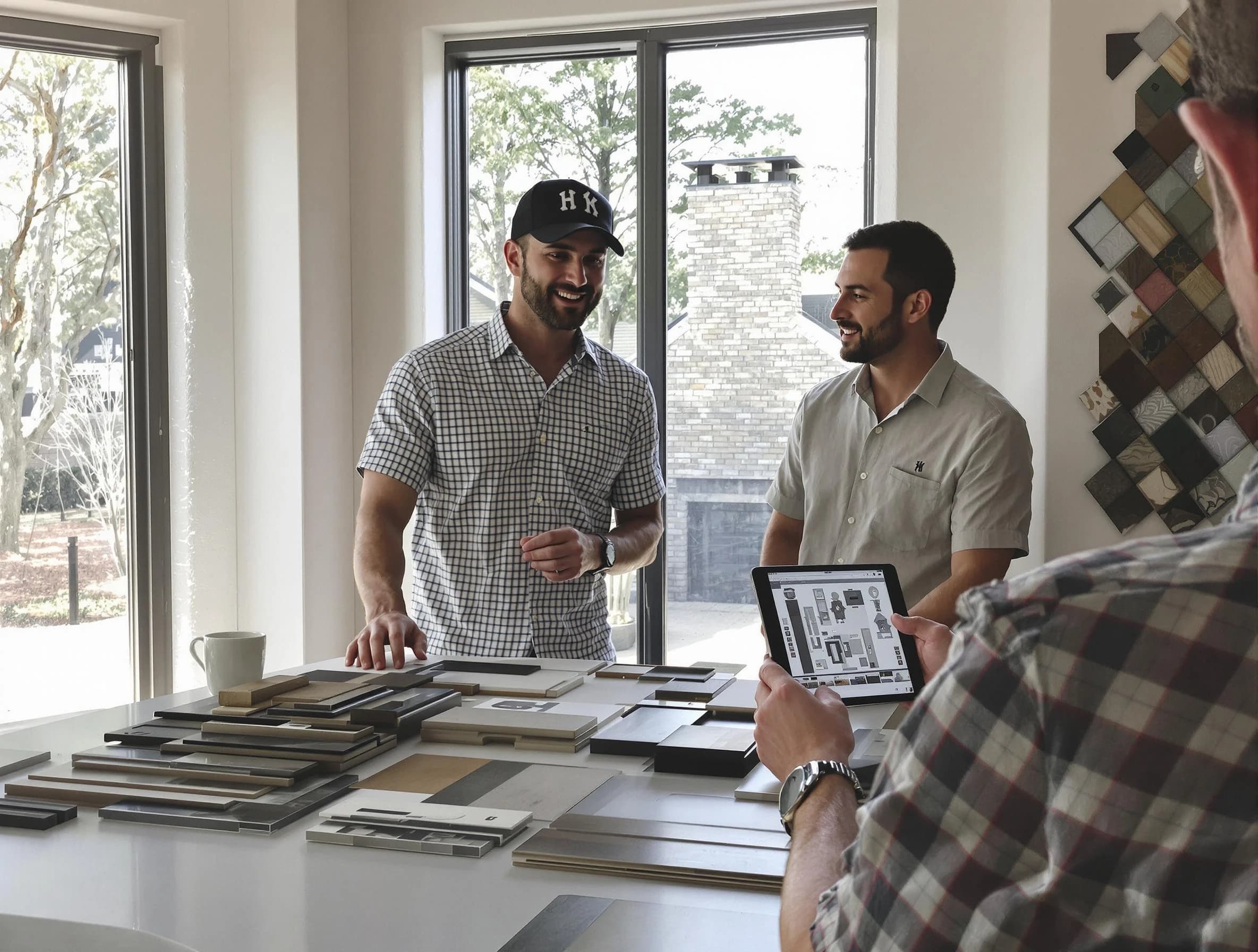 Syracuse Chimney Sweep remodeling a chimney and fireplace in Syracuse, UT