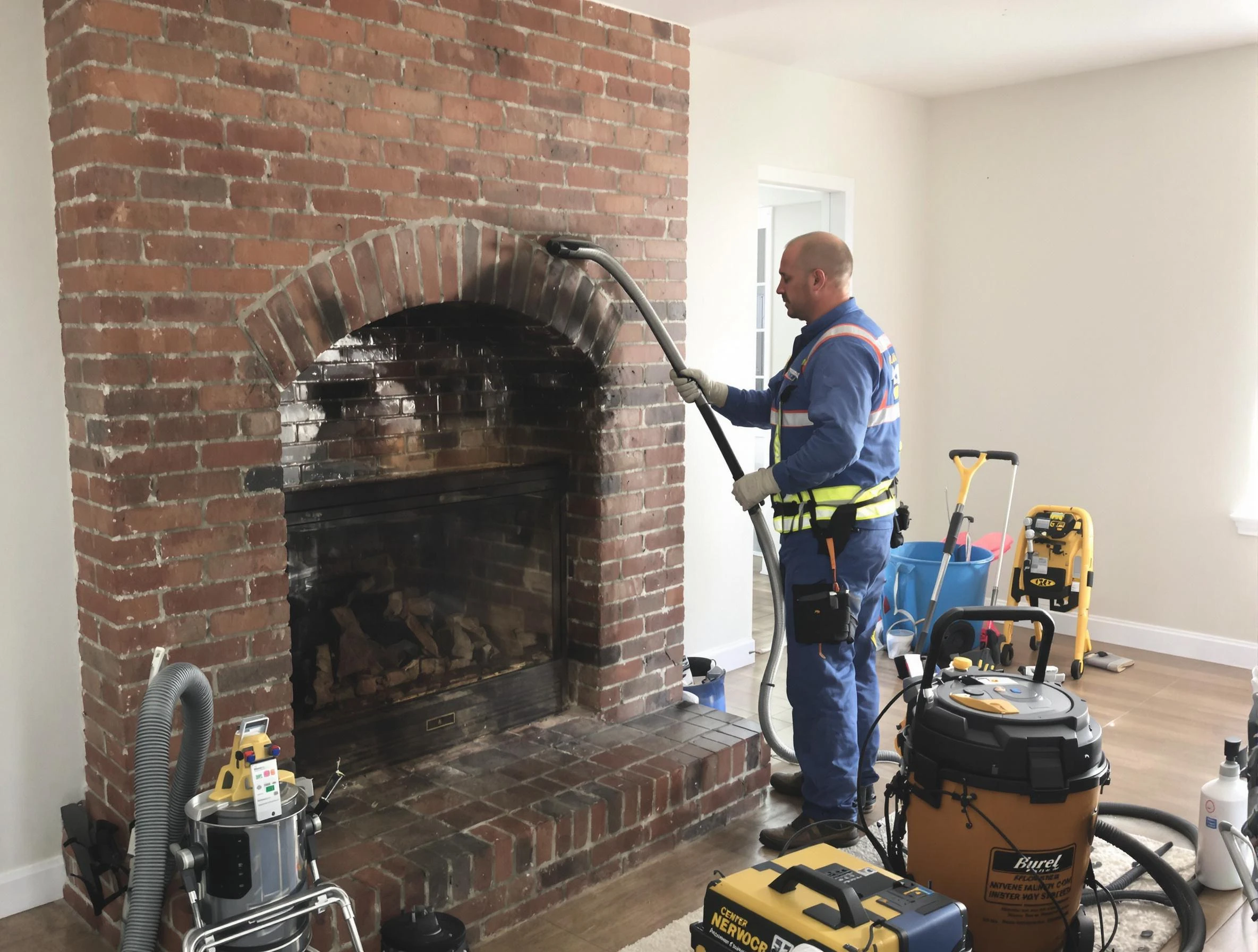 Syracuse Chimney Sweep expert performing detailed chimney sweep in Syracuse, UT